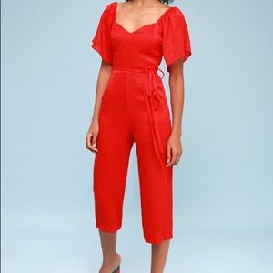Red jumpsuit 🔥🔥🔥